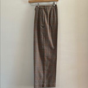 Claire V  Plaid Women’s 1/2 lined Wool Pants, like new, never worn!!